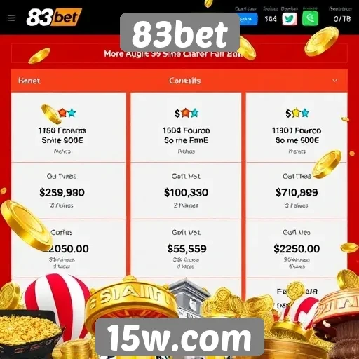 Destaques das promoções disponíveis na 83bet